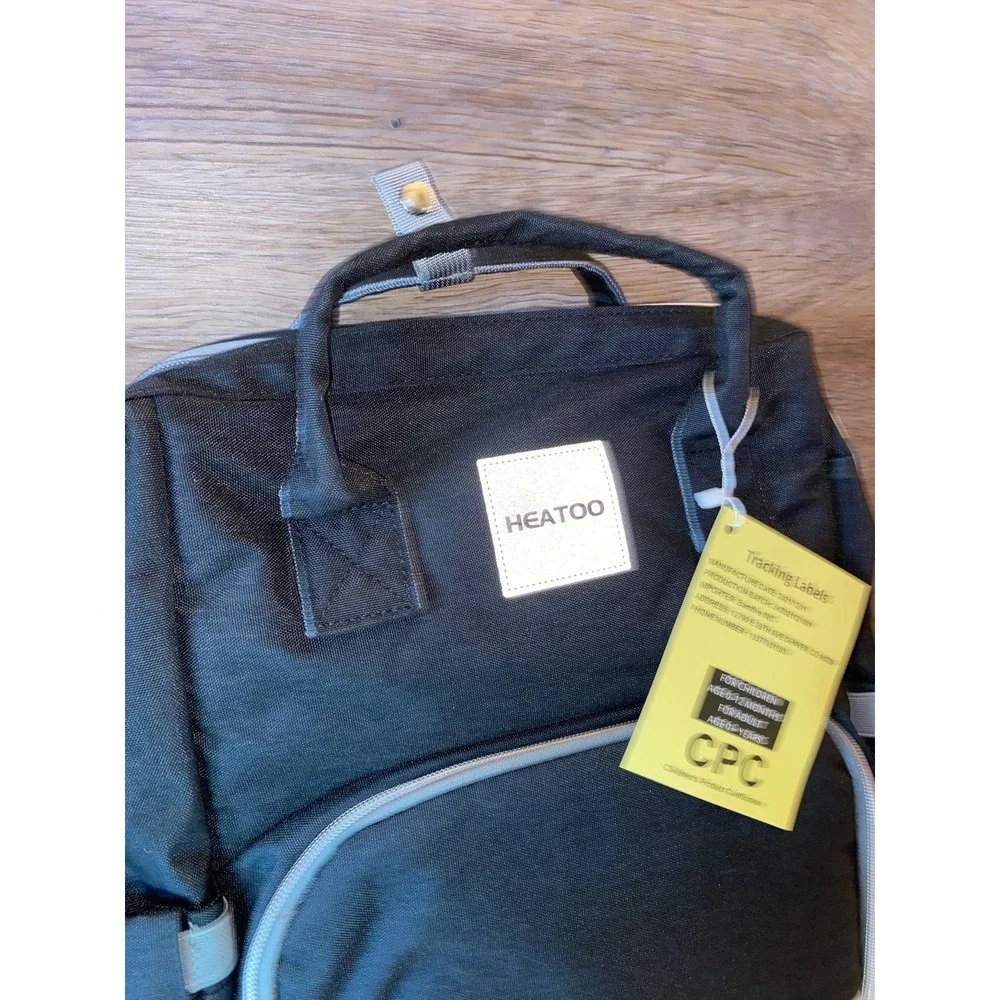 All-in-1 Diper Bag‎ Backpack, Black